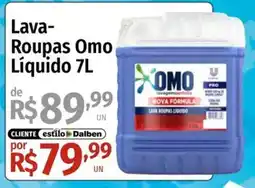 Supermercado Dalben Lava-roupas omo liquido oferta