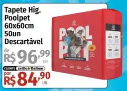 Supermercado Dalben Tapete hig. poolpet oferta