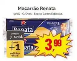 Supermercados Rena Macarrão Renata oferta