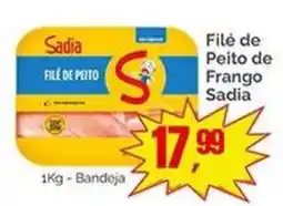 Supermercados Rena Filé de peito de frango sadia oferta