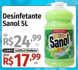 Supermercado Dalben Desinfetante Sanol oferta