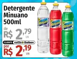 Supermercado Dalben Detergente Minuano oferta