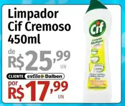 Supermercado Dalben Limpador Cif Cremoso oferta
