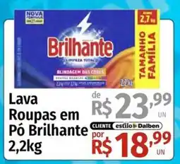 Supermercado Dalben Lava Roupas em Pó Brilhante oferta