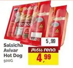Supermercados Rena Salsicha Avivar Hot Dog oferta