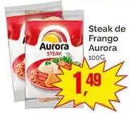 Supermercados Rena Steak de Frango Aurora oferta