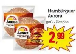 Supermercados Rena Hambúrguer Aurora oferta