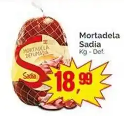 Supermercados Rena Mortadela Sadia oferta