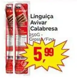 Supermercados Rena Linguiça Avivar Calabresa oferta