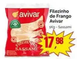 Supermercados Rena filezinho de frango sasami oferta