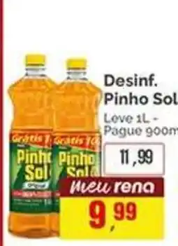Supermercados Rena Desinf. Pinho Sol oferta