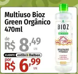 Supermercado Dalben Multiuso Bioz Green Orgânico oferta