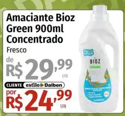 Supermercado Dalben Amaciantes bioz green concentrado fresco oferta