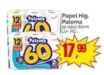 Supermercados Rena Papel Hig. Paloma oferta