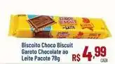 Max Atacadista Garoto - biscoito choco biscuit chocolate ao leite pacote oferta