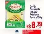 Max Atacadista President - queijo mussarela fatiado oferta