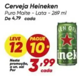 Dia Heineken - cerveja oferta