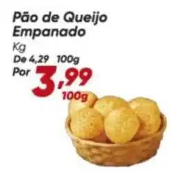 Dia De - pão de queijo empanado oferta