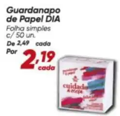 Dia Dia - guardanapo de papel oferta