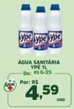 Araújo Supermercados Água sanitária ypê 1l oferta
