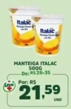 Araújo Supermercados Manteiga italac oferta