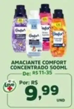 Araújo Supermercados Amaciantes comfort concentrado oferta