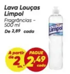 Dia Limpol - lava louças oferta
