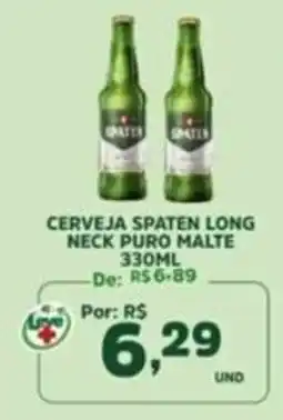 Araújo Supermercados Cerveja spaten long neck puro malte oferta