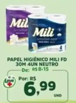 Araújo Supermercados papel higiênico mili fd oferta