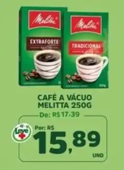 Araújo Supermercados Café a vácuo melitta oferta