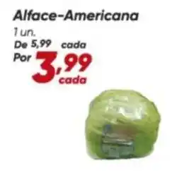 Dia De - alface-americana oferta