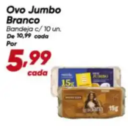 Dia Jumbo - ovo jumbo branco oferta