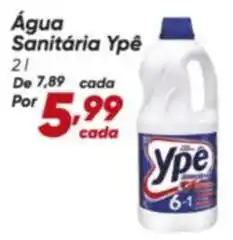 Dia Ypê - água sanitária oferta