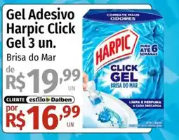 Supermercado Dalben Gel Adesivo Harpic Click Gel oferta