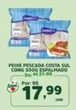 Araújo Supermercados Peixe pescada costa sul oferta
