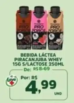 Araújo Supermercados Bebida Láctea Piracanjuba Whey oferta