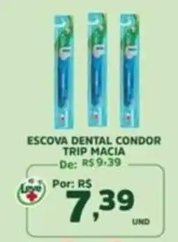 Araújo Supermercados escova dental condor trip macia oferta