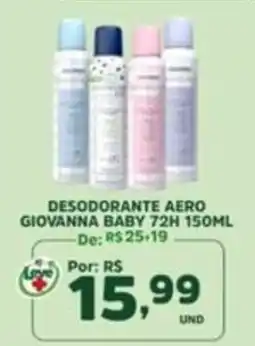 Araújo Supermercados Desodorante aero giovanna baby 72h oferta