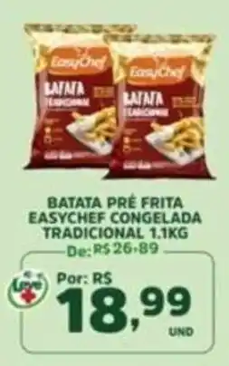 Araújo Supermercados Batata pré frita easychef congelada tradicional oferta