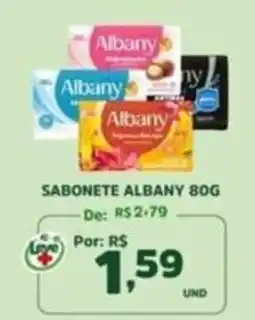 Araújo Supermercados Sabonete albany 80g oferta