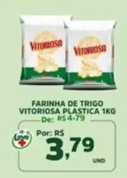 Araújo Supermercados Farinha de trigo vitoriosa plastica oferta