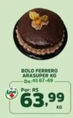 Araújo Supermercados Bolo ferrero arasuper kg oferta