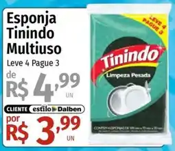 Supermercado Dalben Esponja Tinindo Multiuso oferta