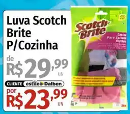 Supermercado Dalben Luva scotch brite p/ cozinha oferta