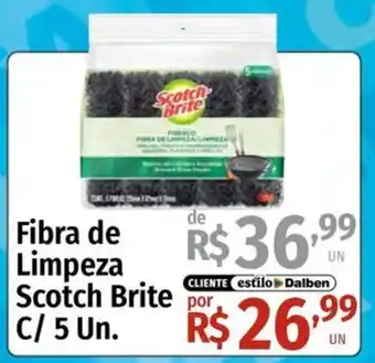Supermercado Dalben Fibra de Limpeza Scotch Brite oferta