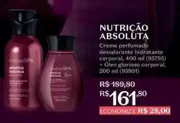 O Boticário Nativa - nutrição absoluta oferta