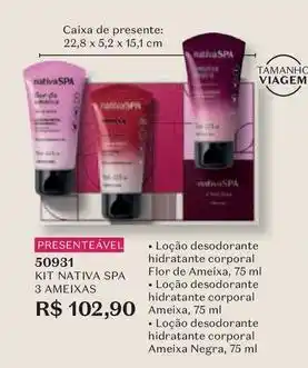 Nativa - kit spa