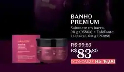 O Boticário Premium - sabonete em barra oferta
