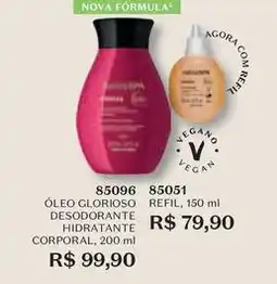 O Boticário Óleo desodorante hidratante corporal oferta