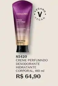 O Boticário O boticario - creme perfumado desodorante hidratante corporal oferta